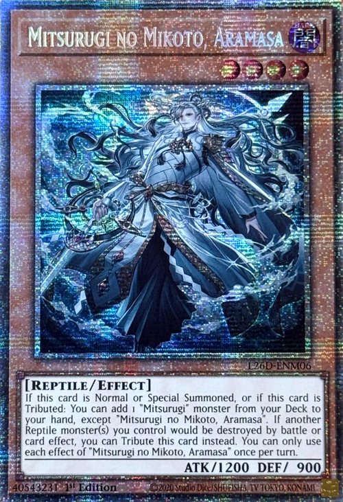 Mitsurugi no Mikoto, Aramasa