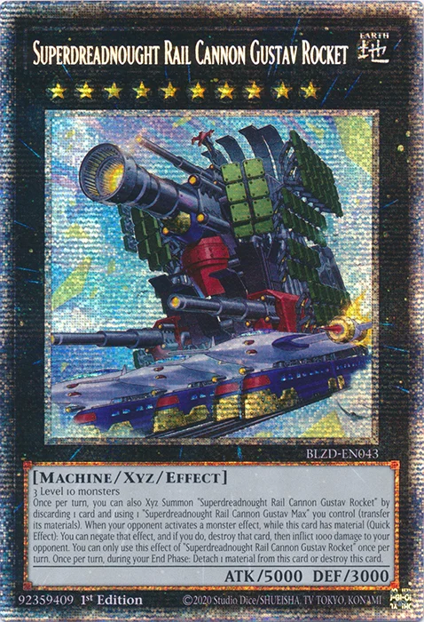Superdreadnought Rail Cannon Gustav Rocket