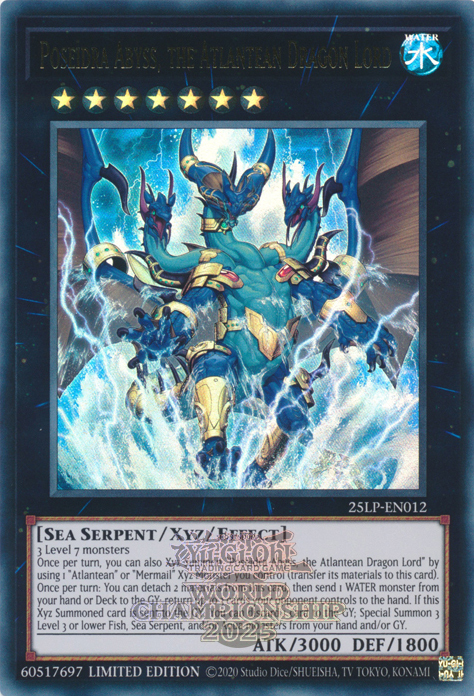 Poseidra Abyss, the Atlantean Dragon Lord