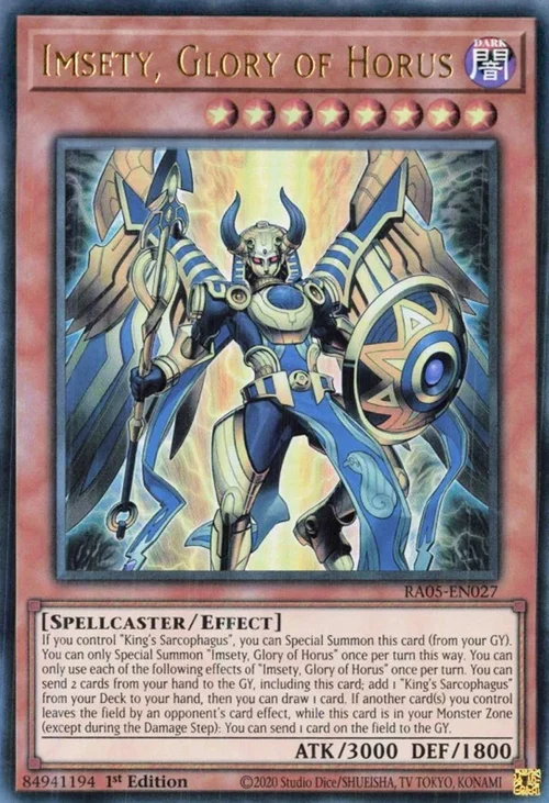 Imsety, Glory of Horus