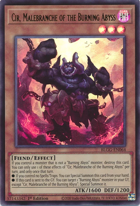 Cir, Malebranche of the Burning Abyss