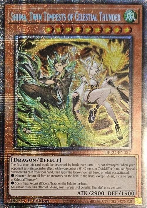 Shiina, Twin Tempests of Celestial Thunder