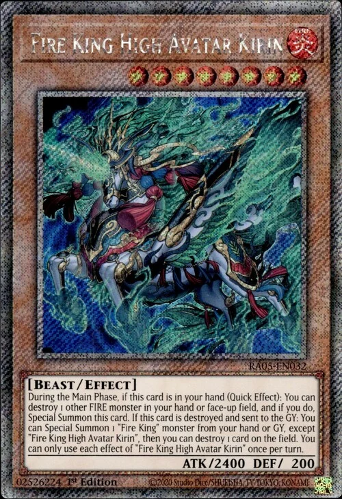 Fire King High Avatar Kirin