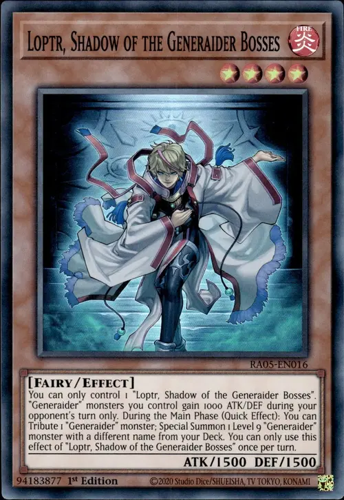 Loptr, Shadow of the Generaider Bosses