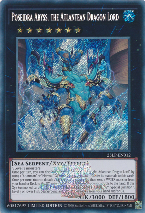 Poseidra Abyss, the Atlantean Dragon Lord