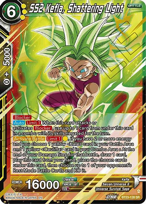 SS2 Kefla, Shattering Light