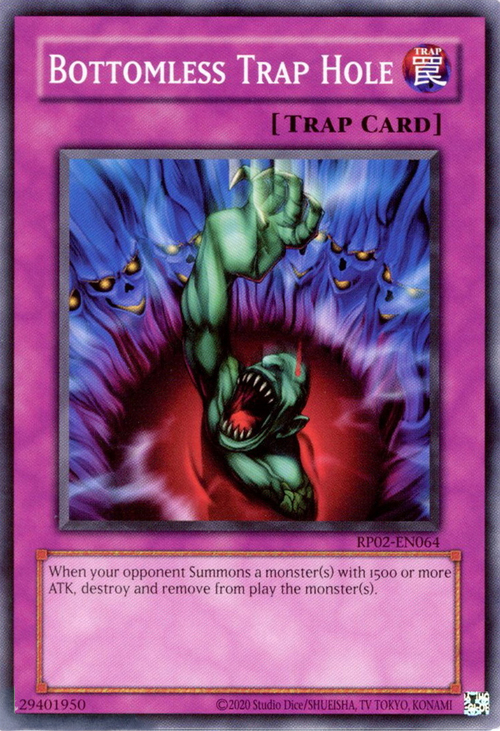Bottomless Trap Hole