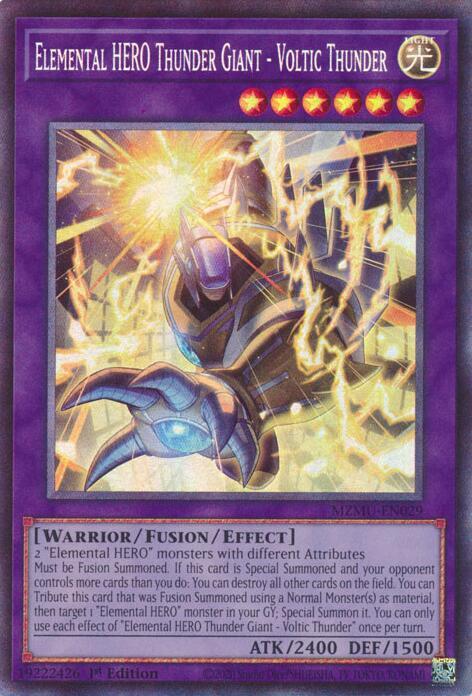 Elemental HERO Thunder Giant - Voltic Thunder