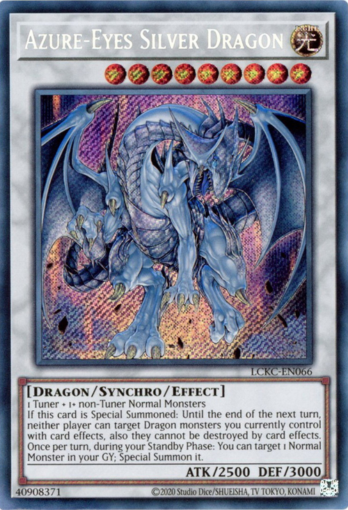Azure-Eyes Silver Dragon