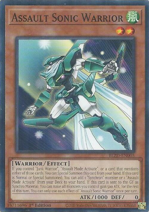 Assault Sonic Warrior