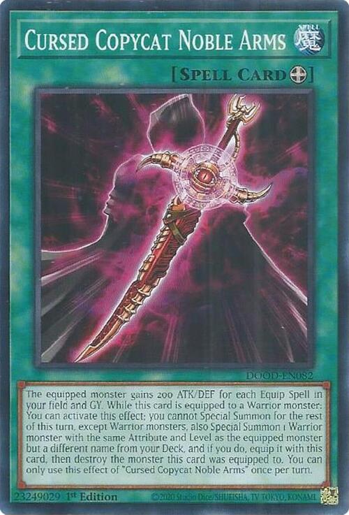 Cursed Copycat Noble Arms