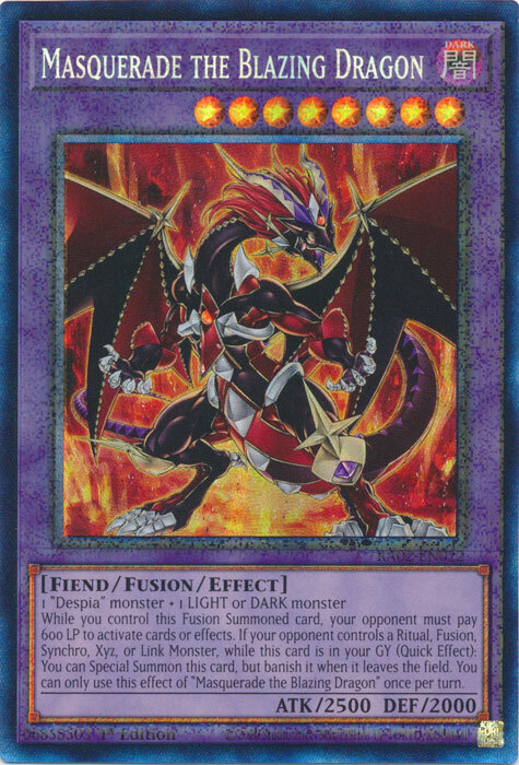 Masquerade the Blazing Dragon