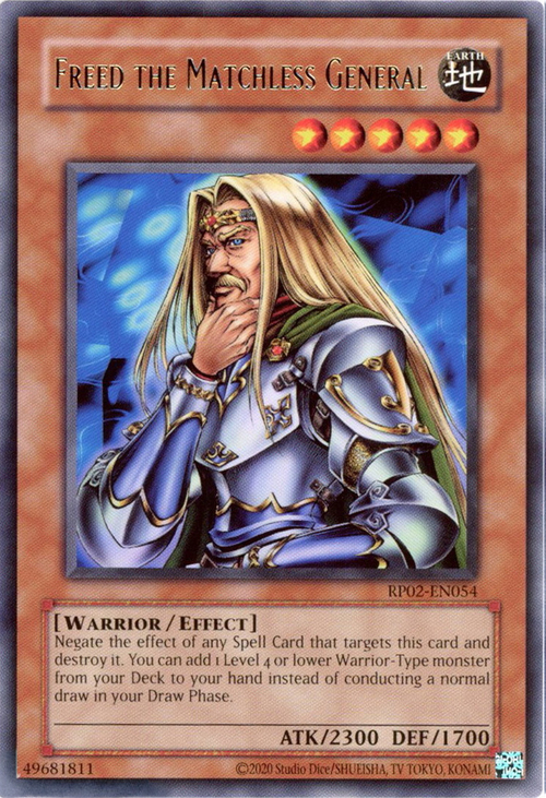 Freed the Matchless General