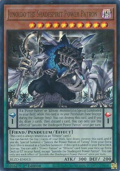 Junoldo the Shadespirit Power Patron