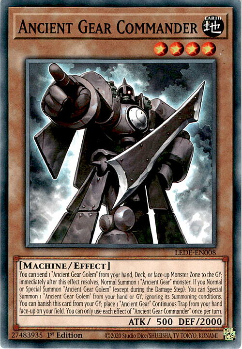 Ancient Gear Commander