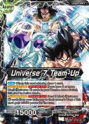 Son Goku, Android 17, & Frieza // Universe 7 Team-Up