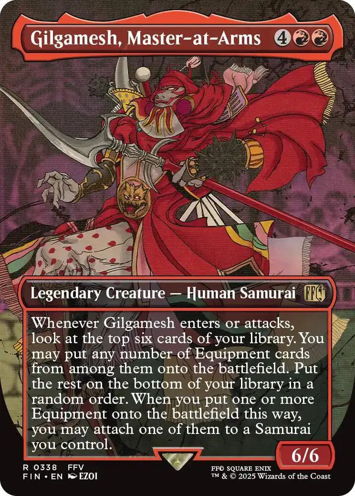 Gilgamesh, Master-at-Arms