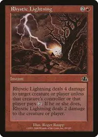 Rhystic Lightning