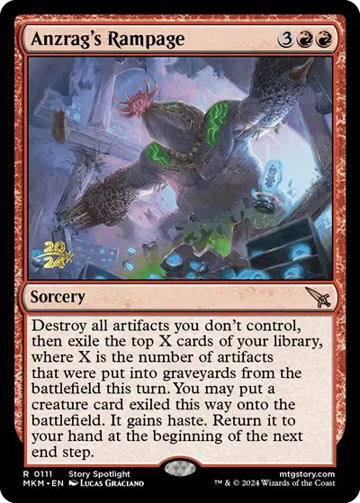 Anzrag's Rampage