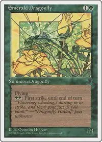 Emerald Dragonfly