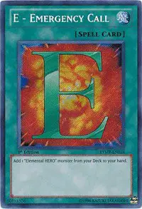 E - Emergency Call