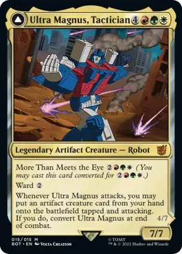 Ultra Magnus, Tactician // Ultra Magnus, Armored Carrier