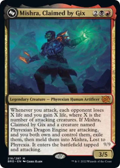 Mishra, Claimed by Gix // Mishra, Lost to Phyrexia
