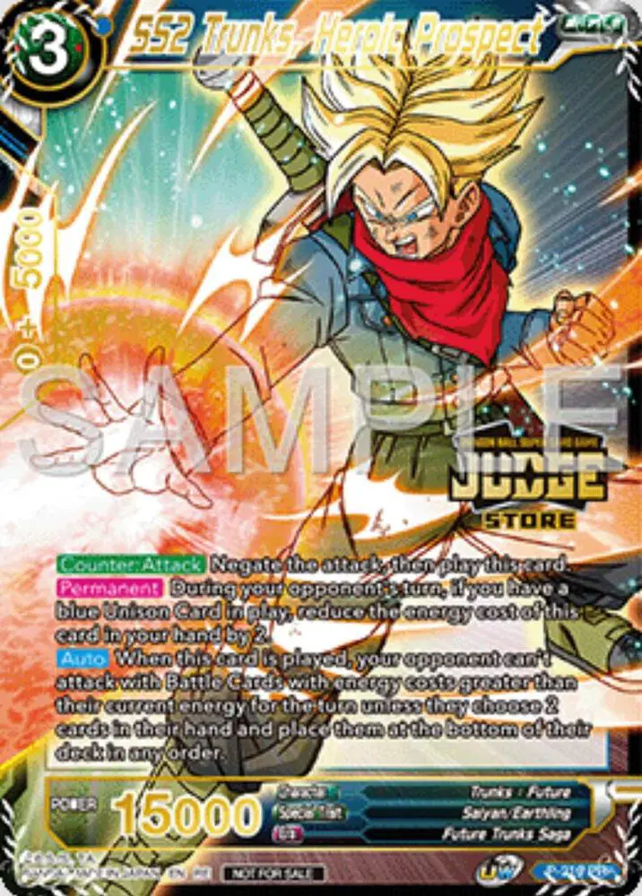 SS2 Trunks, Heroic Prospect