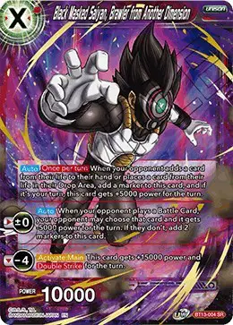 Black Masked Saiyan, Brawler from Another Dimension