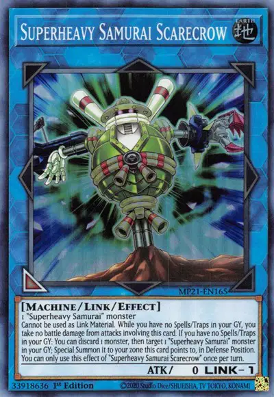 Superheavy Samurai Scarecrow