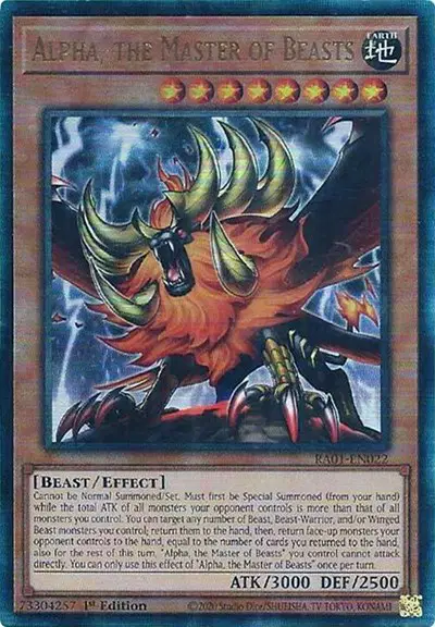 Alpha, the Master of Beasts