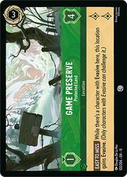 Game Preserve - Protected Land