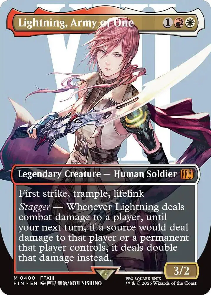 Lightning, Army of One