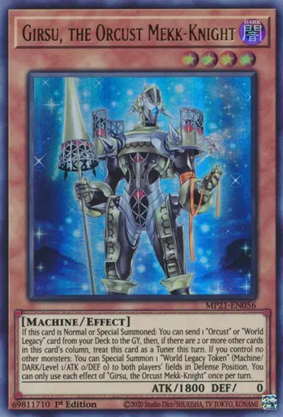 Girsu, the Orcust Mekk-Knight