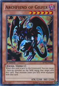 Archfiend of Gilfer