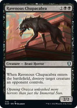 Ravenous Chupacabra