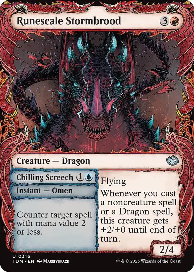 Runescale Stormbrood // Chilling Screech