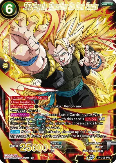SS3 Gogeta, Thwarting the Dark Empire