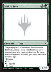 Maître Tree