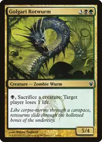 Golgari Rotwurm