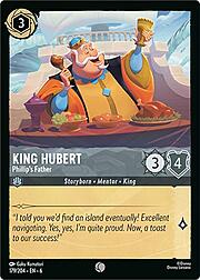 King Hubert - Phillip's Father