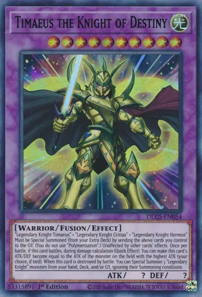 Timaeus the Knight of Destiny