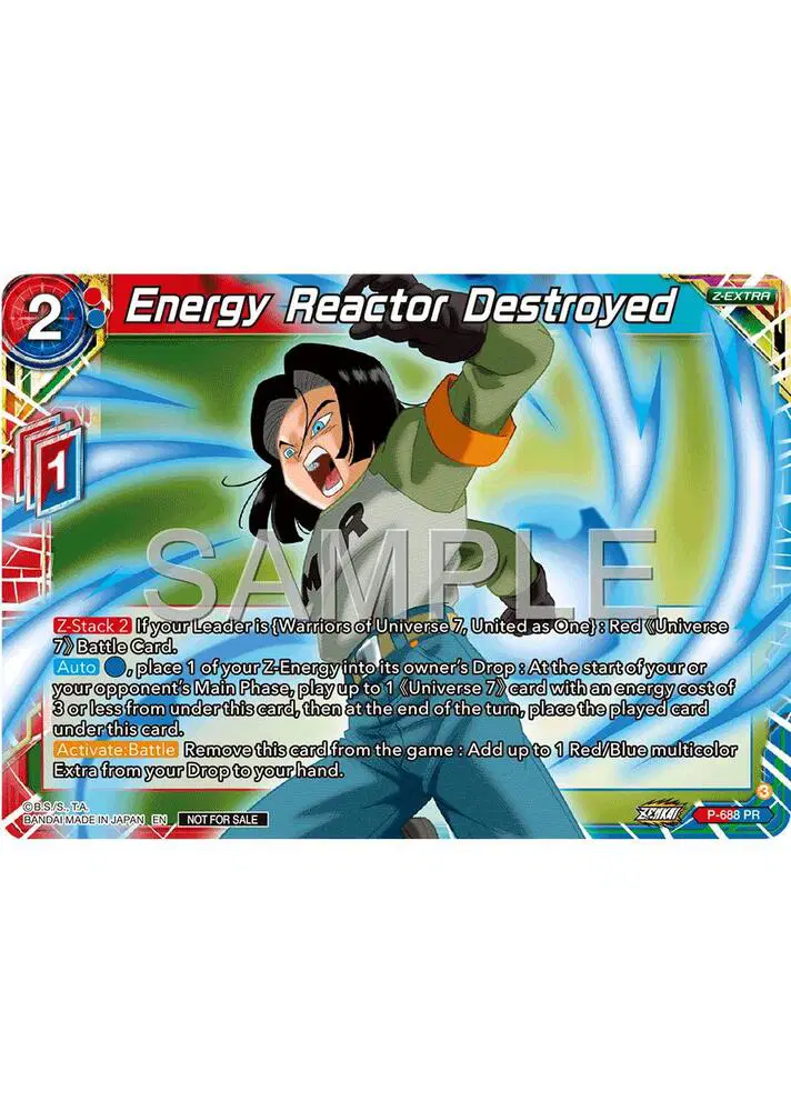 Energy Reactor Destroyed