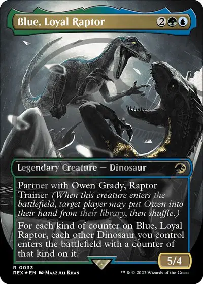 Blue, Loyal Raptor