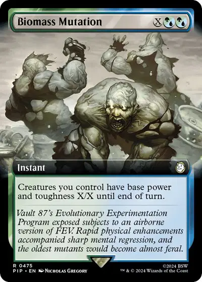 Biomass Mutation