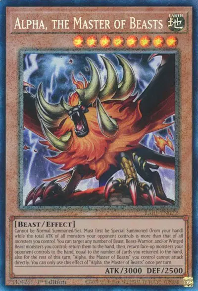 Alpha, the Master of Beasts