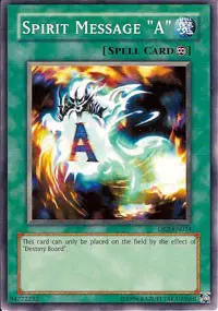 Spirit Message "A"