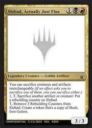 Slobad, Actually Just Fine