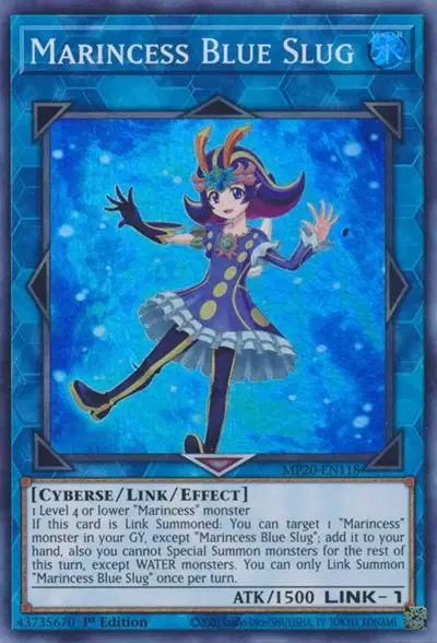 Marincess Blue Slug