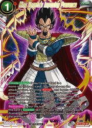 King Vegeta's Imposing Presence